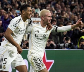 马斯坦托诺：听不懂贝林厄姆的英语但我很喜欢他，裤袜是历史最佳